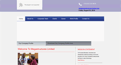 Desktop Screenshot of megastructures-limited.com